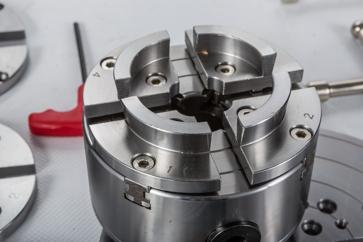 CK-4.5Z/S1 114 мм 4-х кулачковый токарный патрон по дереву в наборе (JET Дисконт) - (Демозал Москва)